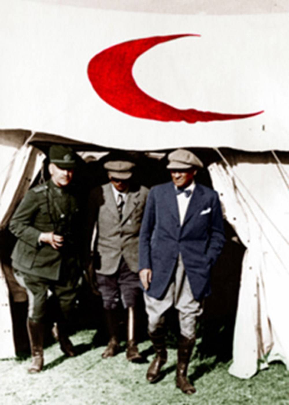 Atatürk'ün renklendirilmiş fotoğrafları5