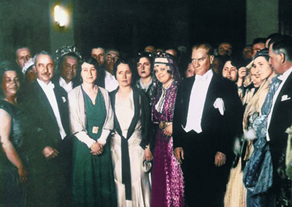 Atatürk'ün renklendirilmiş fotoğrafları6