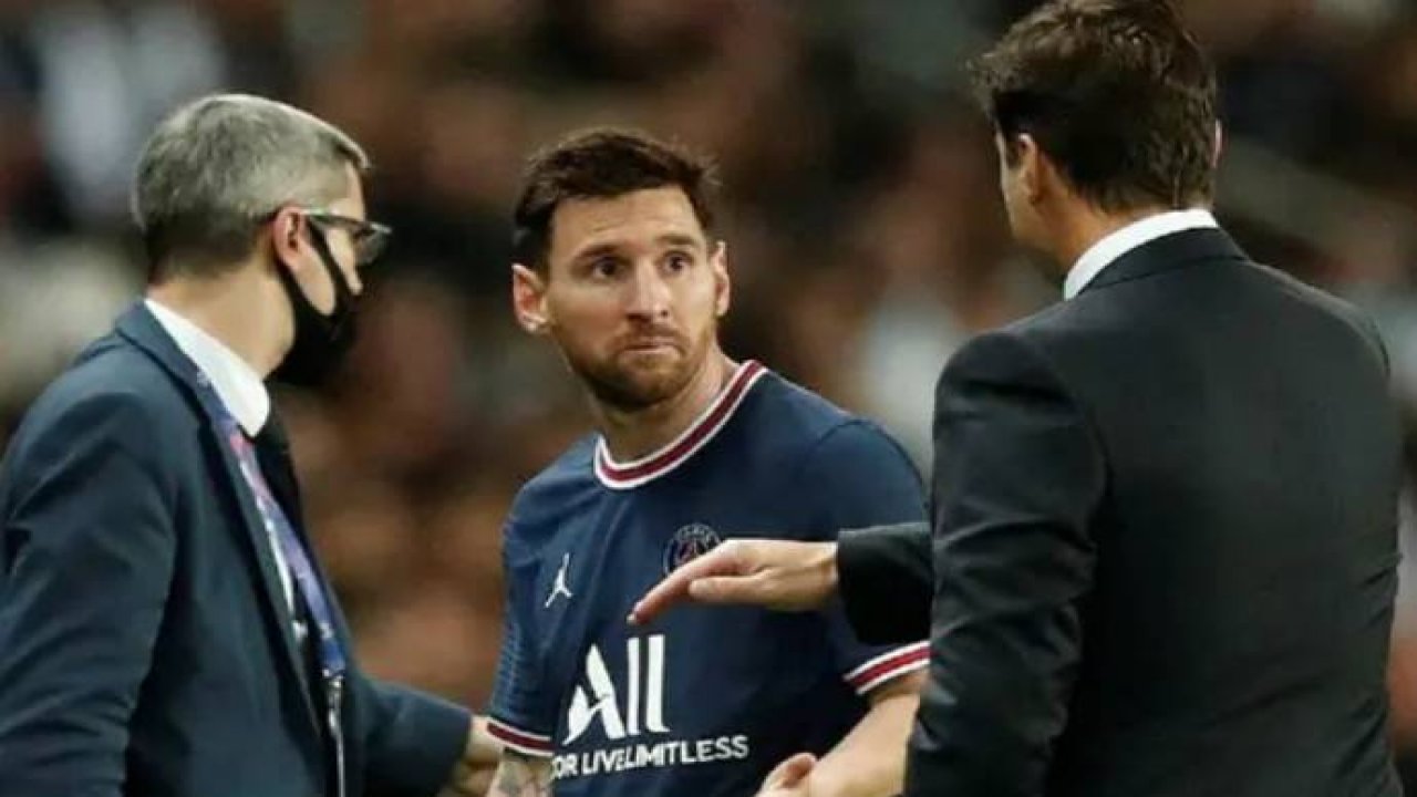 Paris Saint Germain'de Messi ile Pochettino arasında kriz