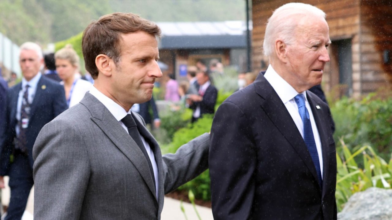 Macron ve Biden görüştü; Fransa'nın Washington Büyükelçisi görevine dönüyor