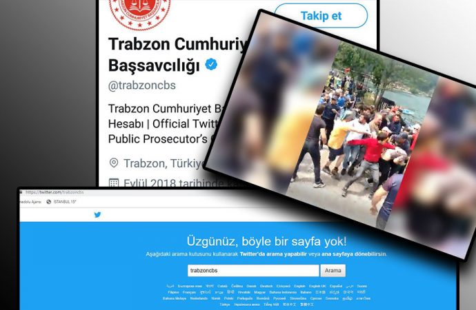 Linç edenlere dokunmayıp Iraklıları sınır dışı eden Trabzon Cumhuriyet Başsavcılığı o tweet sonrası resmi hesa