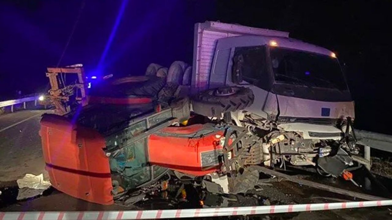 Burdur'da feci kaza: 5 ölü, 1 yaralı