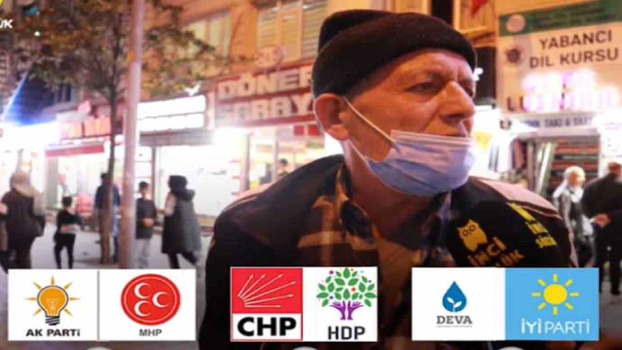 Sokağa çıkıp vatandaşa ne sordular! İnci Sözlük’ten tepki çeken anket
