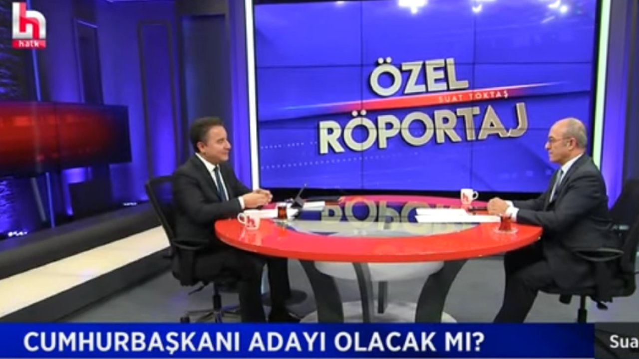 Ali Babacan'dan Cumhurbaşkanı adaylığı açıklaması