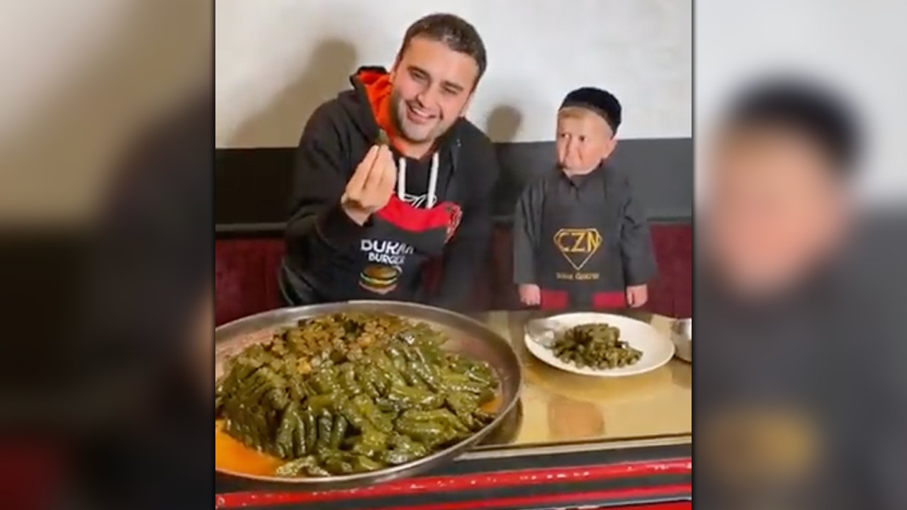 Hasbulla ile CZN Burak'tan güldüren video