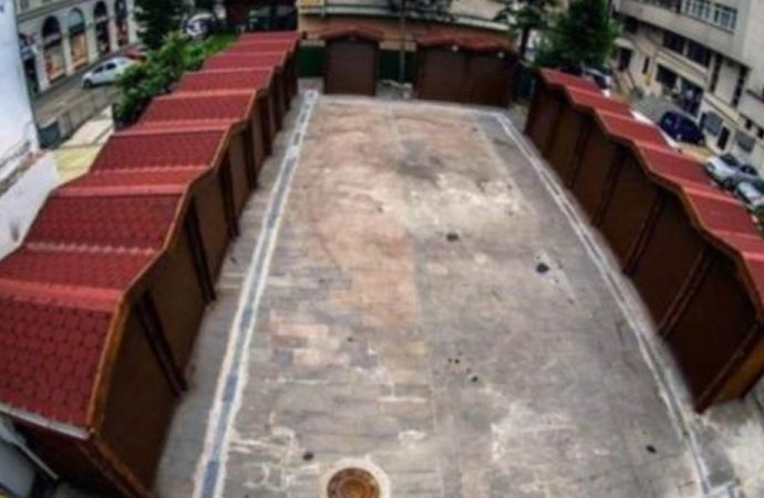 400 bin lira harcandı, pazar yeri açılmadan kapatıldı!