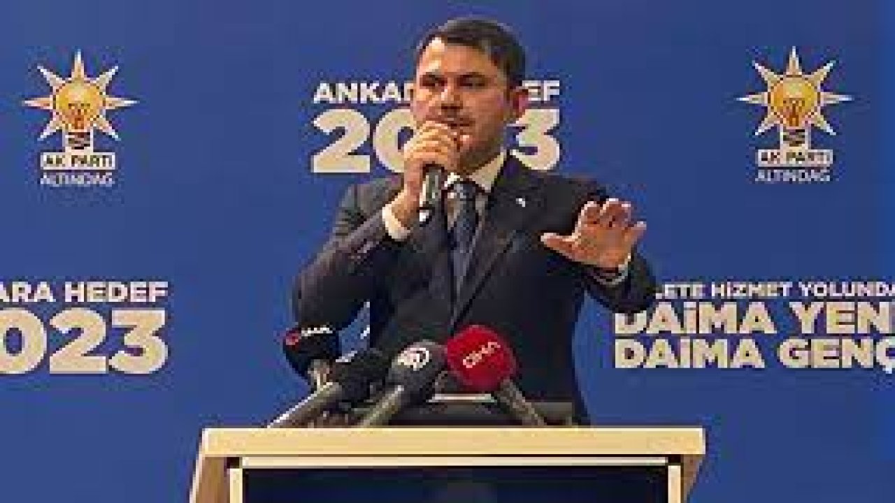 Bakan Kurum: Türkiye bugün, eşine az rastlanır bir ekonomik saldırı operasyonuyla karşı karşıyadır