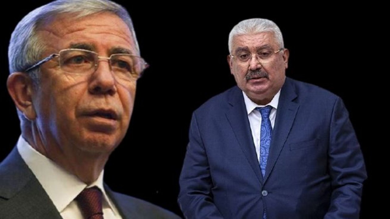 MHP'nin Mansur Yavaş'ı tehdit etmesi. Yavaş, Semih Yalçın'a yanıt verecek mi?