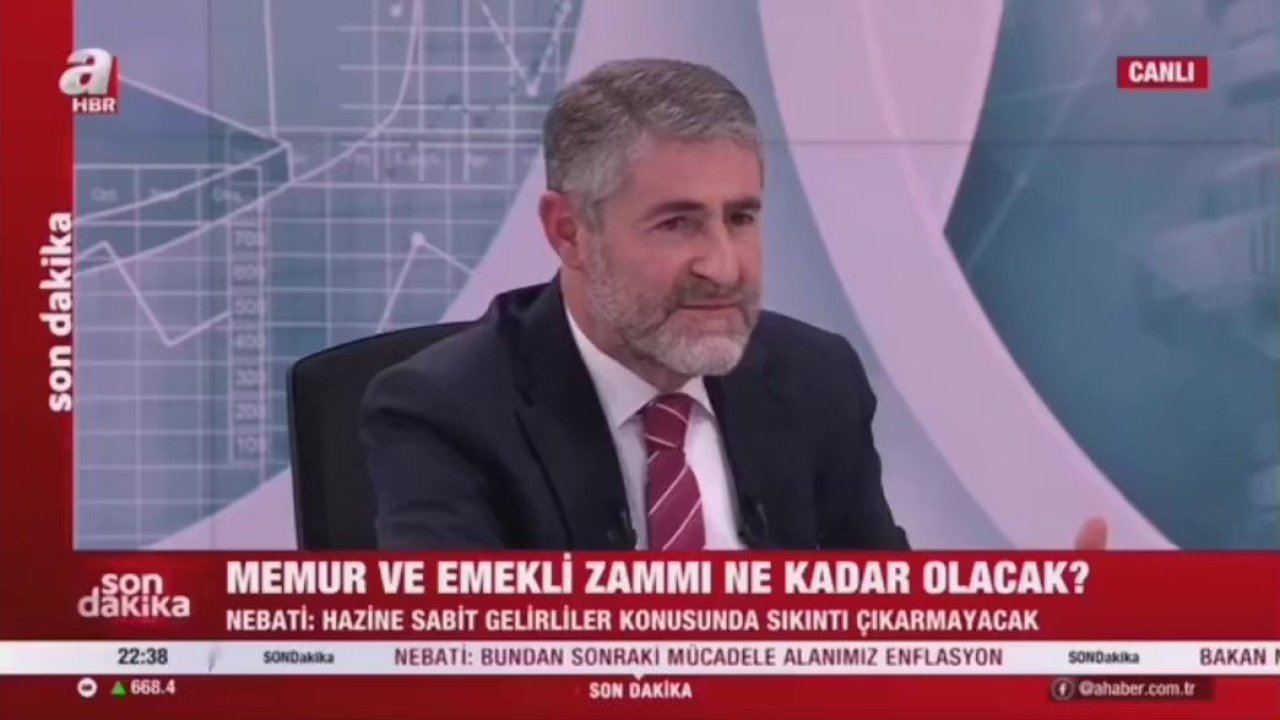 Hazine ve Maliye Bakanı Nebati: Ekonomi canlı mı canlı, ihracat patlama yapmış