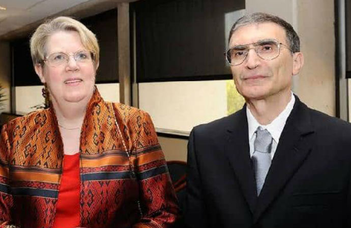 Aziz Sancar’ın eşi Gwen Sancar KKTC Miami fahri temsilci oldu