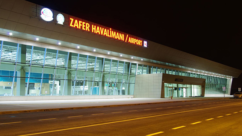 2021 yılı hedefi 1 milyon 317 bin yolcu olan Zafer Havalimanı'nı 22 bin kişi kullandı