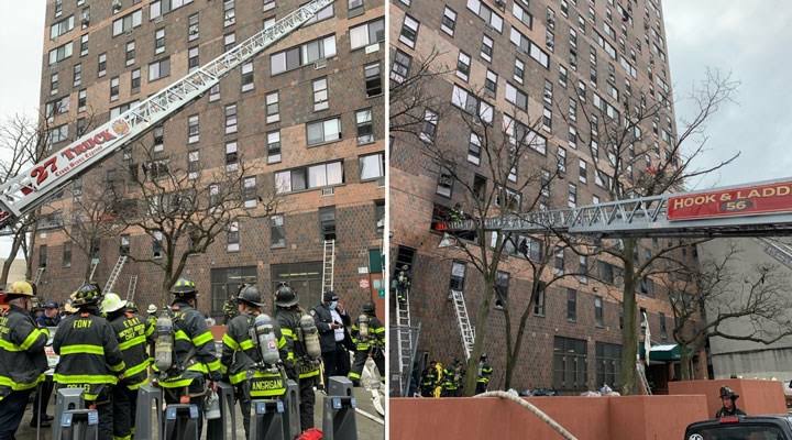 New York’ta büyük yangın! 9’u çocuk 19 ölü