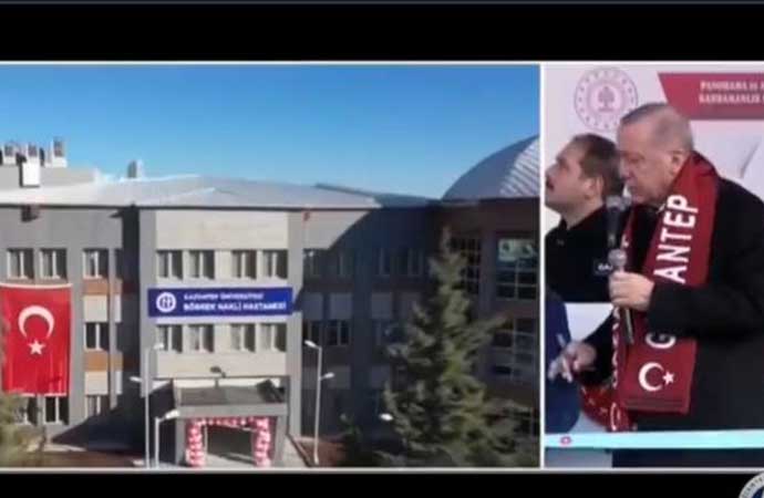 Erdoğan rektörü sordu Fatma Şahin “deli” dedi