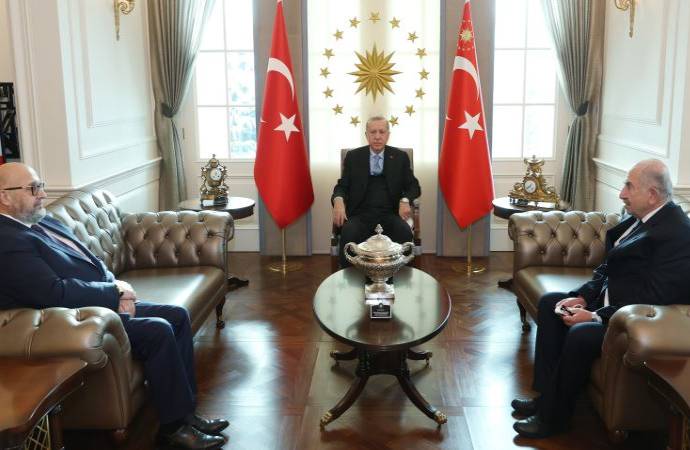 Erdoğan, Peker’in bahsettiği isimle 45 dakikalık görüşme gerçekleştirdi