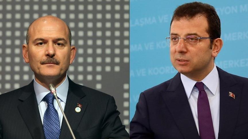 Ekrem İmamoğlu’ndan Süleyman Soylu’ya sert yanıt