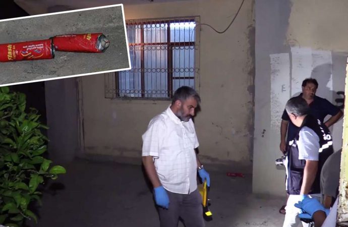 Müstakil evin bahçesine EYP attılar
