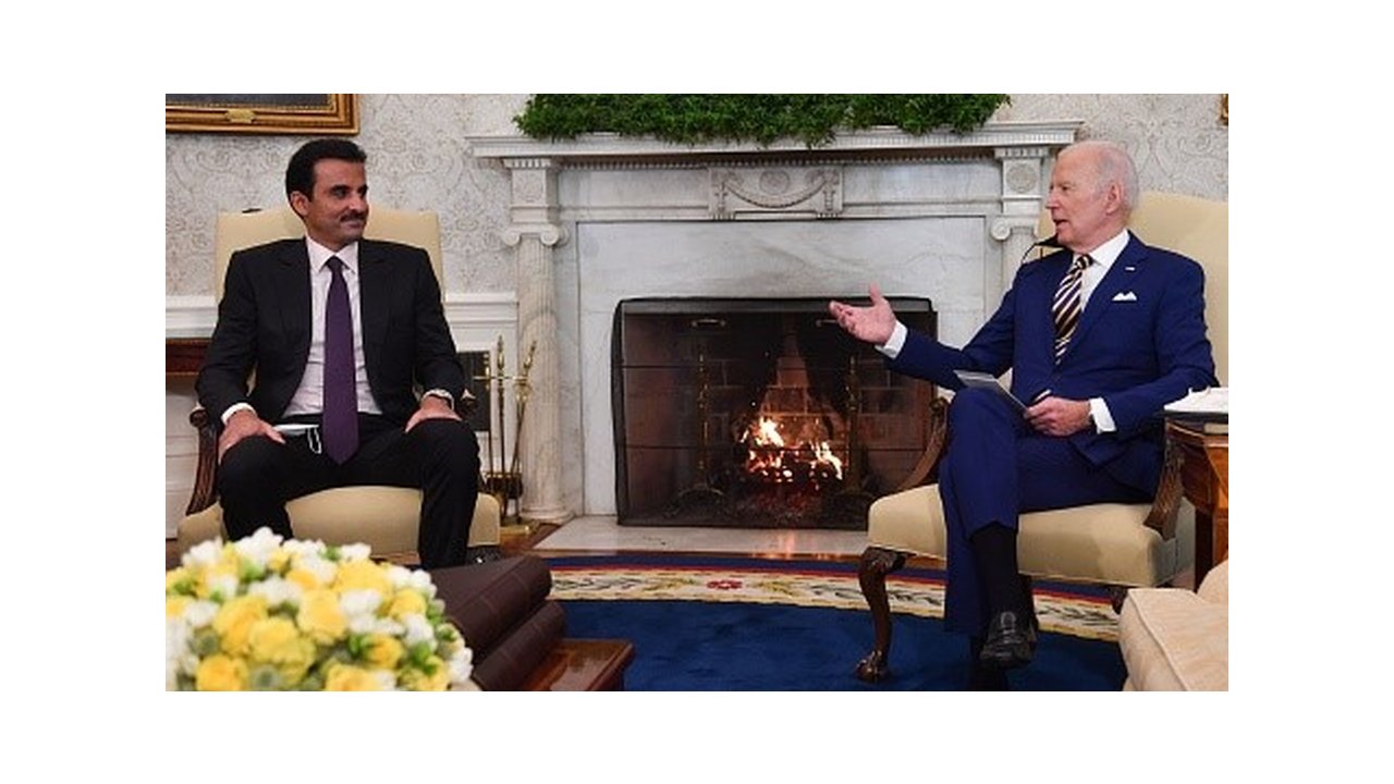 ABD Başkanı Biden, Rusya'ya yeni yaptırımlar gelmesi halinde Katar'dan Avrupa'ya doğalgaz desteği istedi