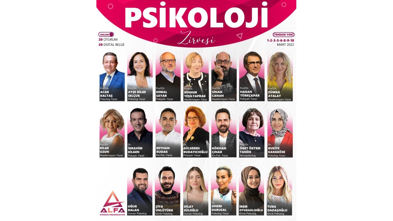 Türkiye’nin En Büyük Psikoloji Zirvesi