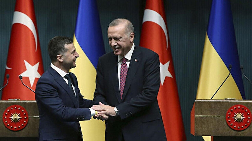 Ukrayna Devlet Başkanı Zelenskiy’den Erdoğan’a ‘geçmiş olsun’ mesajı