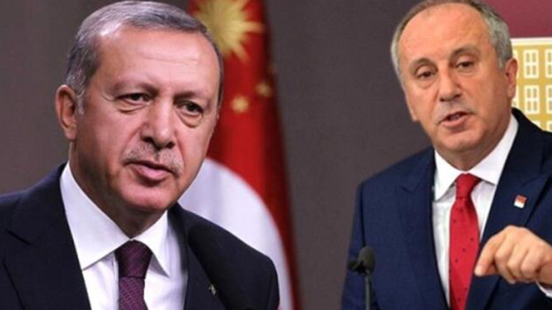 Erdoğan'dan kendisine geçmiş olsun diyen Muharrem İnce'ye: : Sağ olun Muharrem Bey; Emine hanımla birlikte güz