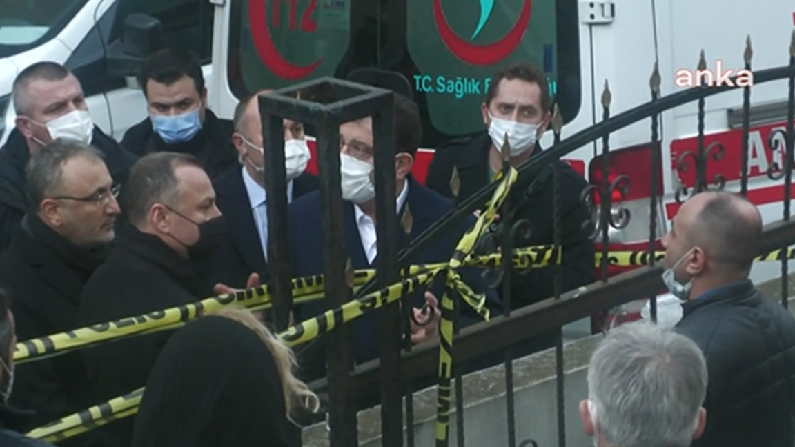 İmamoğlu, Üsküdar'da meydana gelen patlama ile ilgili incelemelerde bulundu
