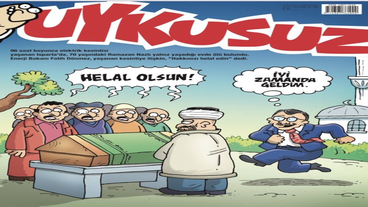 Uykusuz'dan Enerji Bakan'ı Dönmez'e 'elektrik' göndermesi