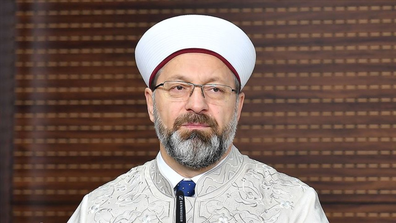 Diyanet İşleri Başkanı Erbaş'tan Alevi vatandaşlara yönelik hakarete karşı açıklama geldi