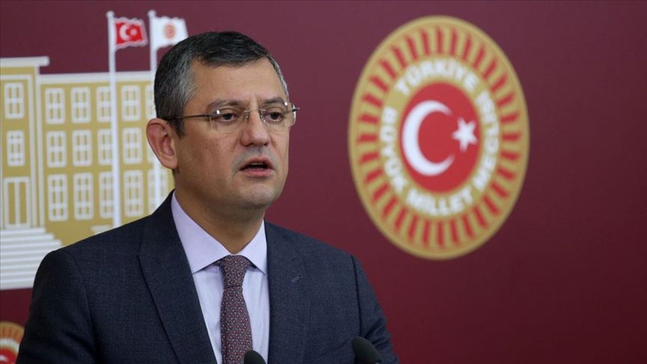 CHP'li Özel: Erdoğan'ın adaylık konusu konuşulsun isteyen MHP