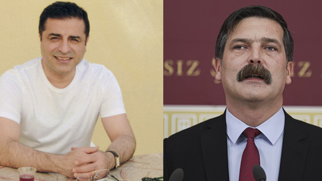 Selahattin Demirtaş'tan TİP etkinliği öncesi Erkan Baş'a mesaj: Özgür yarınlarda görüşebilmek dileğiyle...