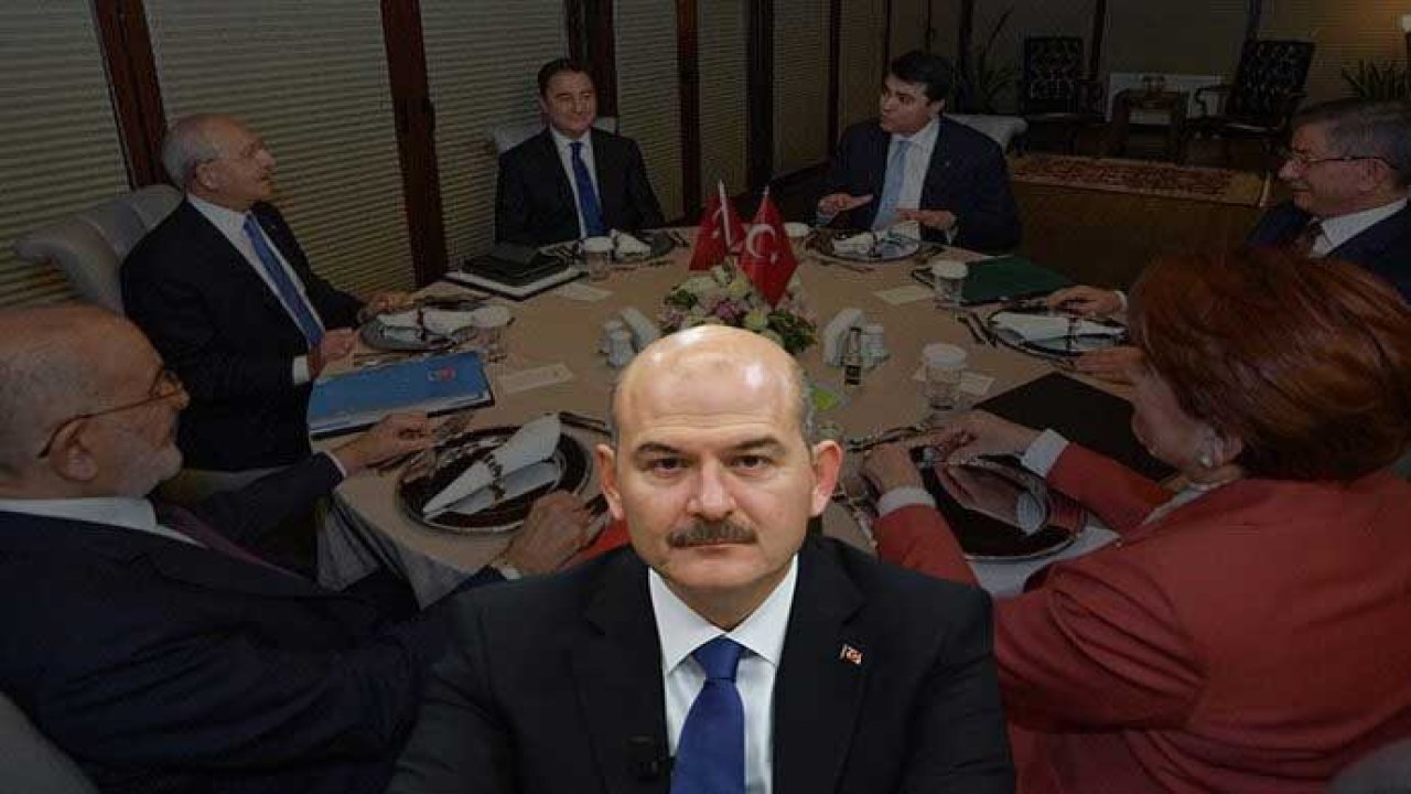 Soylu'nun gündemi muhalefetin bir araya gelmesi