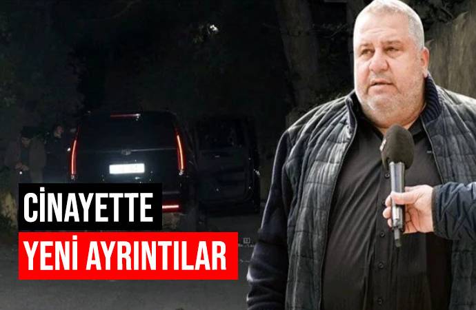 Cinayette yeni ayrıntılar: Halil Falyalı'ya dört araçla 2 ayrı pusu kurulmuş