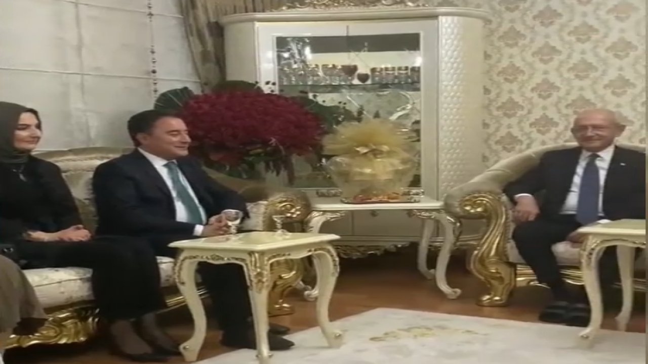 Babacan, Kılıçdaroğlu'ndan kız istedi: Söz kesme törenine katıldılar