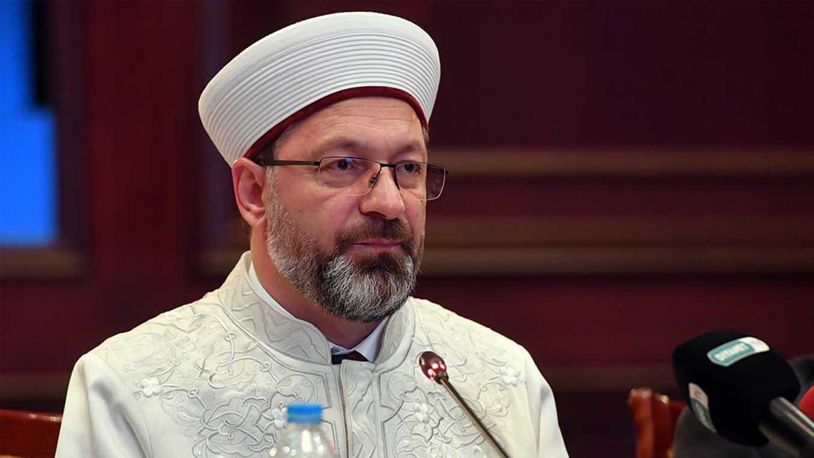 Diyanet İşleri Başkanı Erbaş'tan İslamofobi açıklaması: Marjinal gruplara bakarak böyle bir kavramın oluşturul
