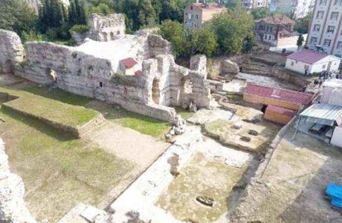 Sinop’ta 1500 yıllık kilise kalıntıları bulundu