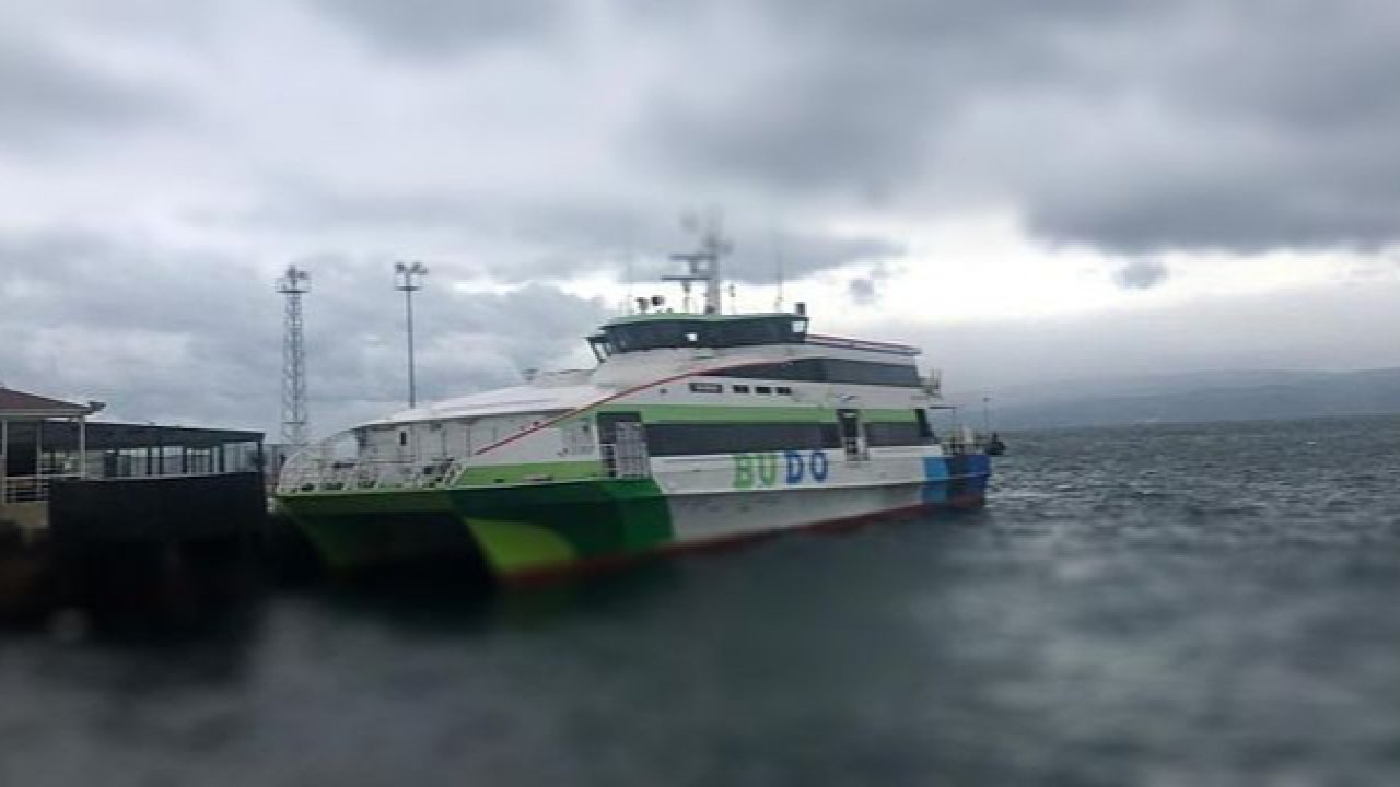BUDO'nun bazı seferleri, İDO'nun tüm seferleri iptal edildi