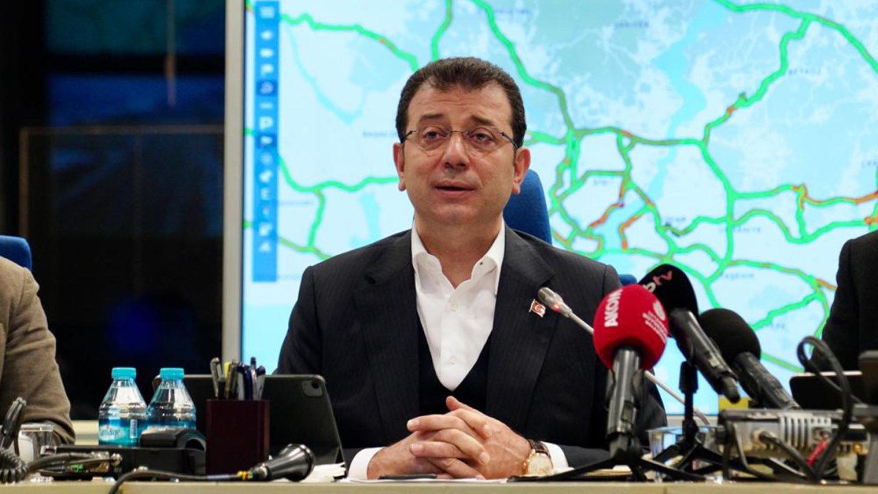 Ekrem İmamoğlu öğleden sonrası için uyardı