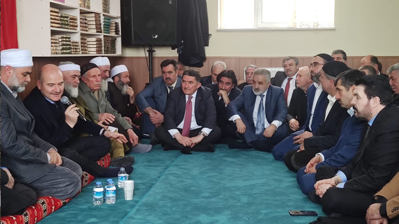 Cemal Enginyurt, Soylu'nun cami fotoğrafını paylaştı: Mele Süleyman Soylu hocamız