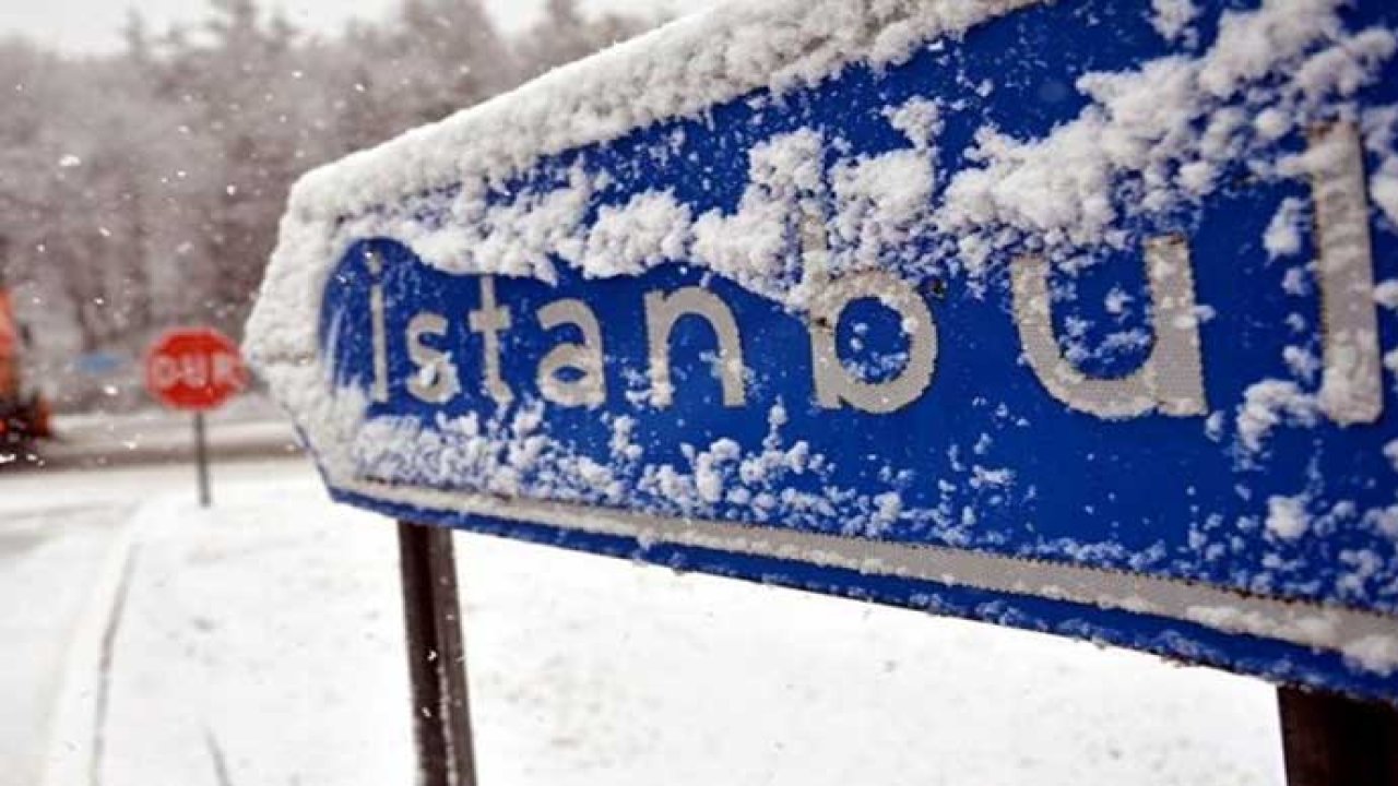 İstanbul'a kar yeniden geliyor