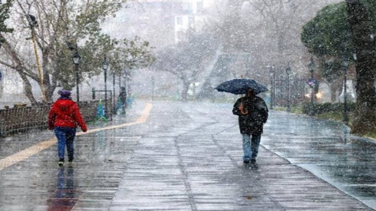 Meteoroloji'den İstanbul ve 21 il için sarı ve turuncu kodlu uyarı