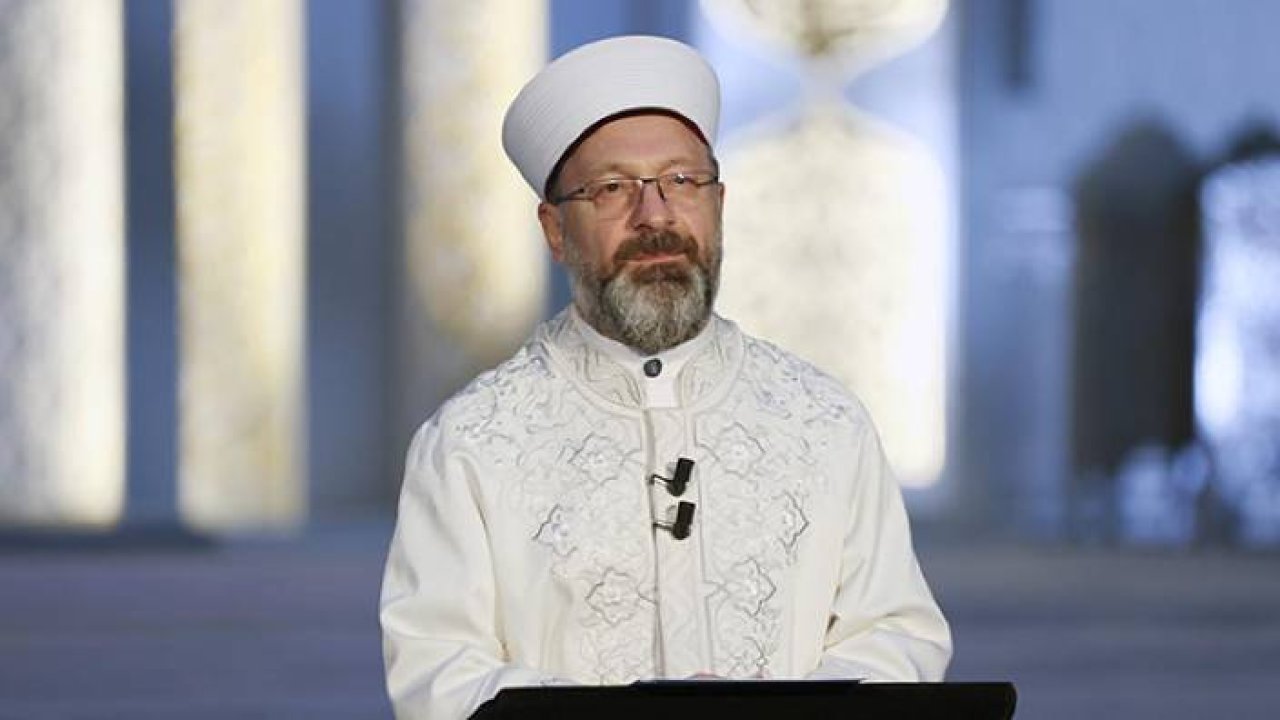 Diyanet İşleri Başkanı Erbaş: '2 yıl aradan sonra cemaatle teravih namazı kılınacak'