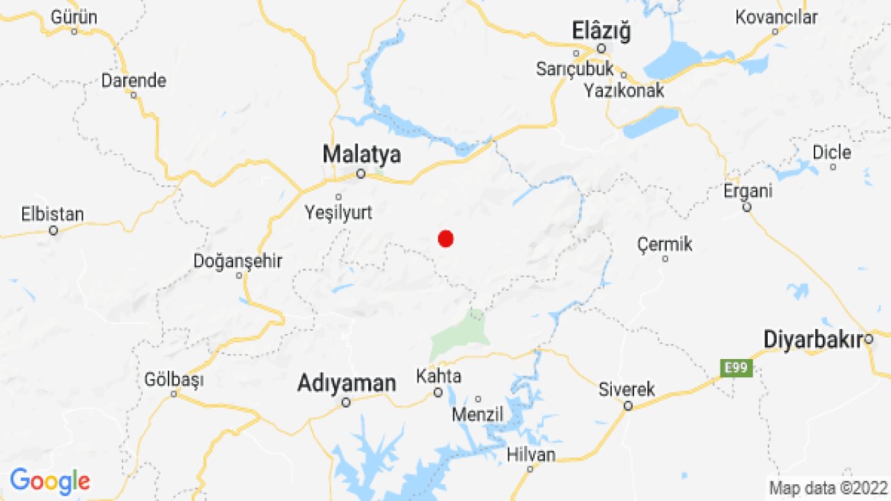 Malatya'da 5,1 büyüklüğünde deprem
