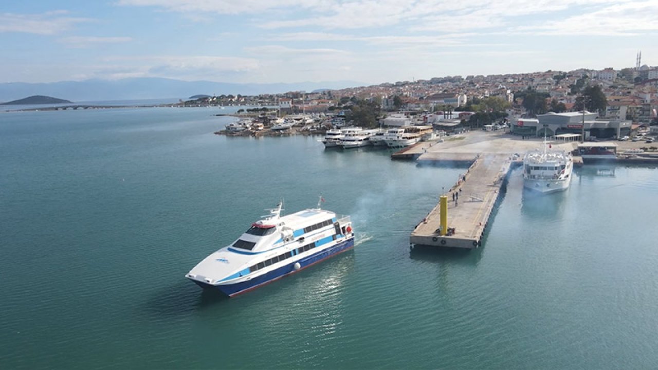 Ayvalık-Midilli feribot seferleri iki yılın ardından yeniden başladı