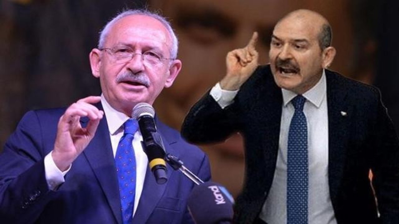 Soylu’dan CHP liderine 5 soru: Ses ver Kılıçdaroğlu