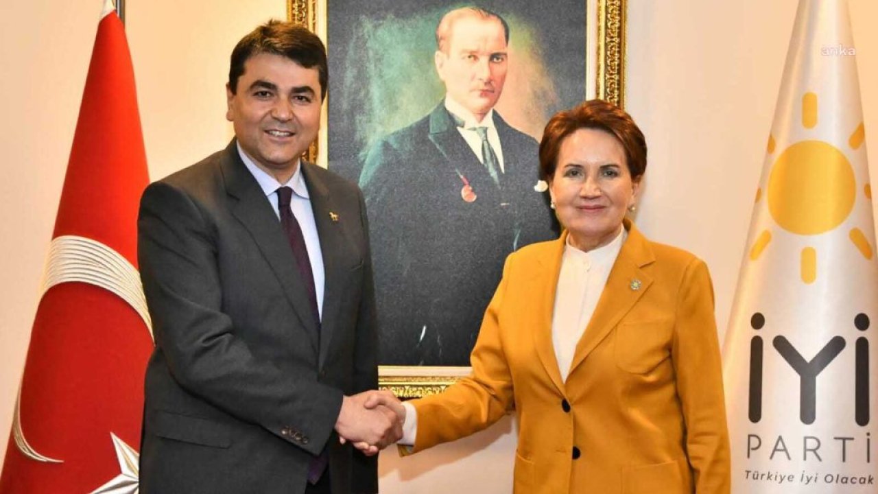 Gültekin Uysal, İYİ Parti Genel Merkezi’nde Meral Akşener'i ziyaret etti