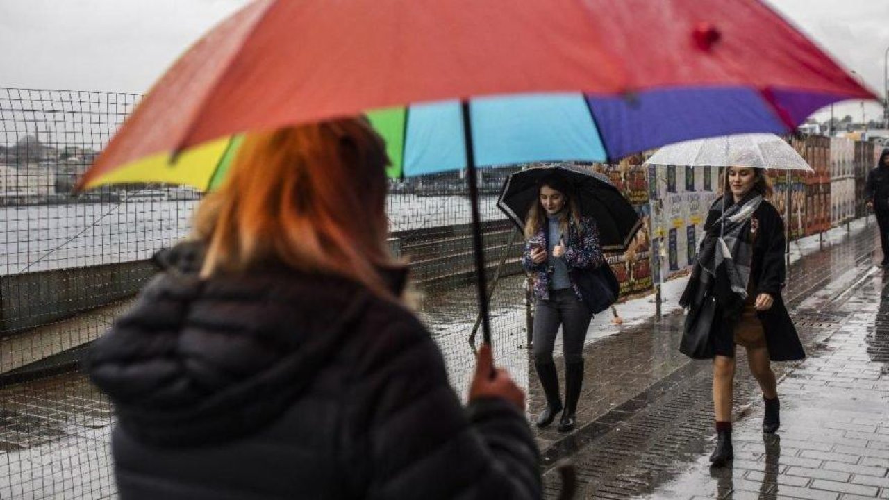 Meteoroloji'den gök gürültülü sağanak yağış uyarısı
