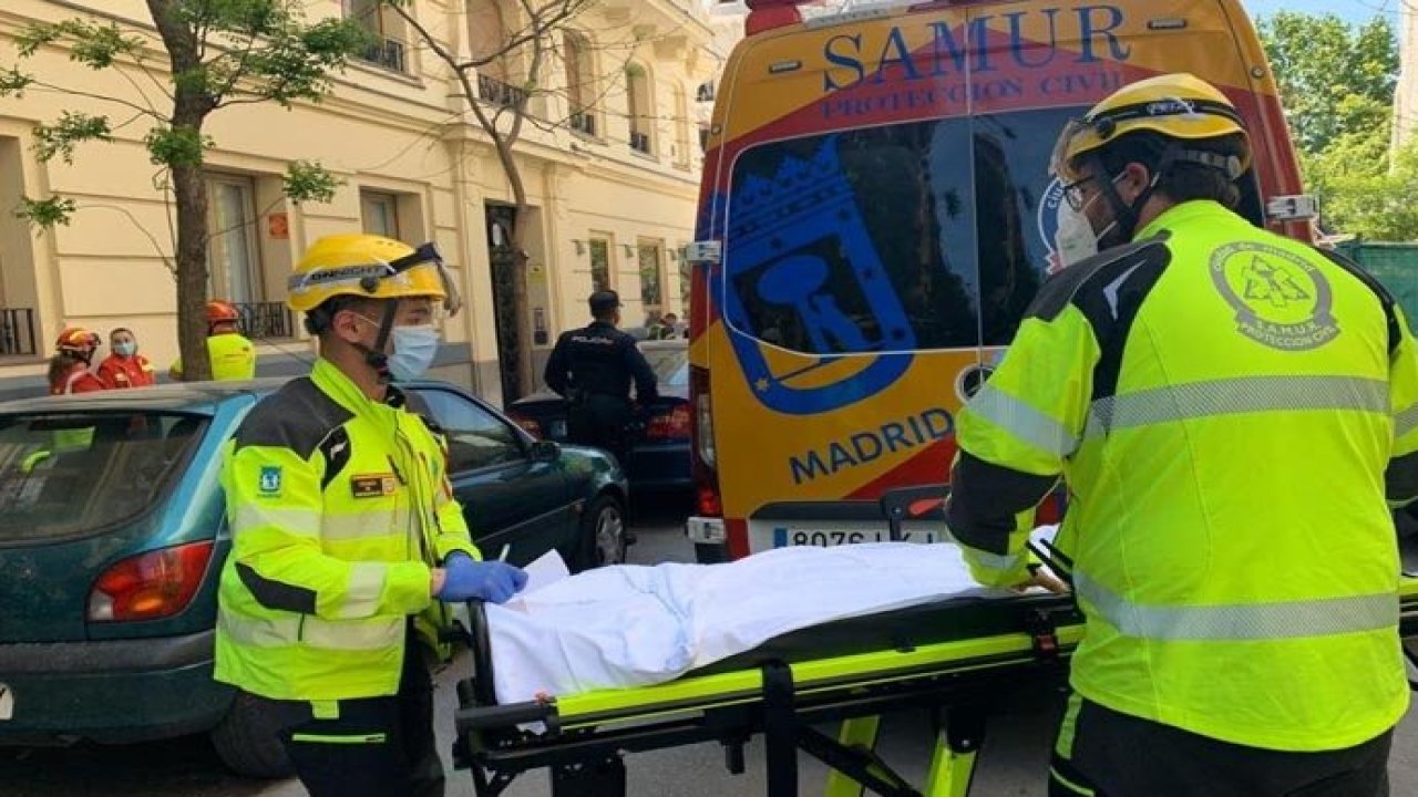 Madrid’de bir binada patlama meydana geldi: 17 yaralı!