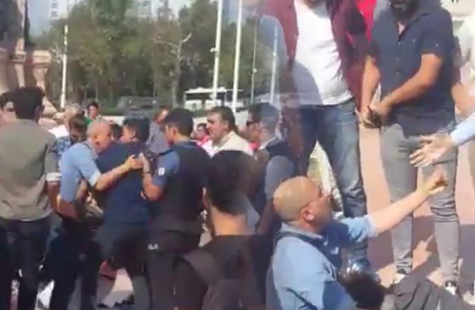 Taksim’de kayyum protestosuna polis saldırısı: 7 gözaltına!