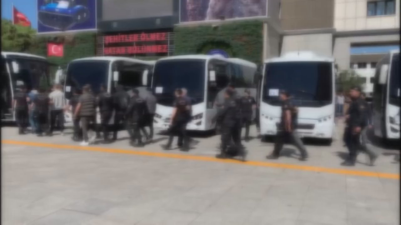 Kadıköy Belediyesi’ne operasyonda gözaltına alınan 162 kişi adliyeye sevk edildi