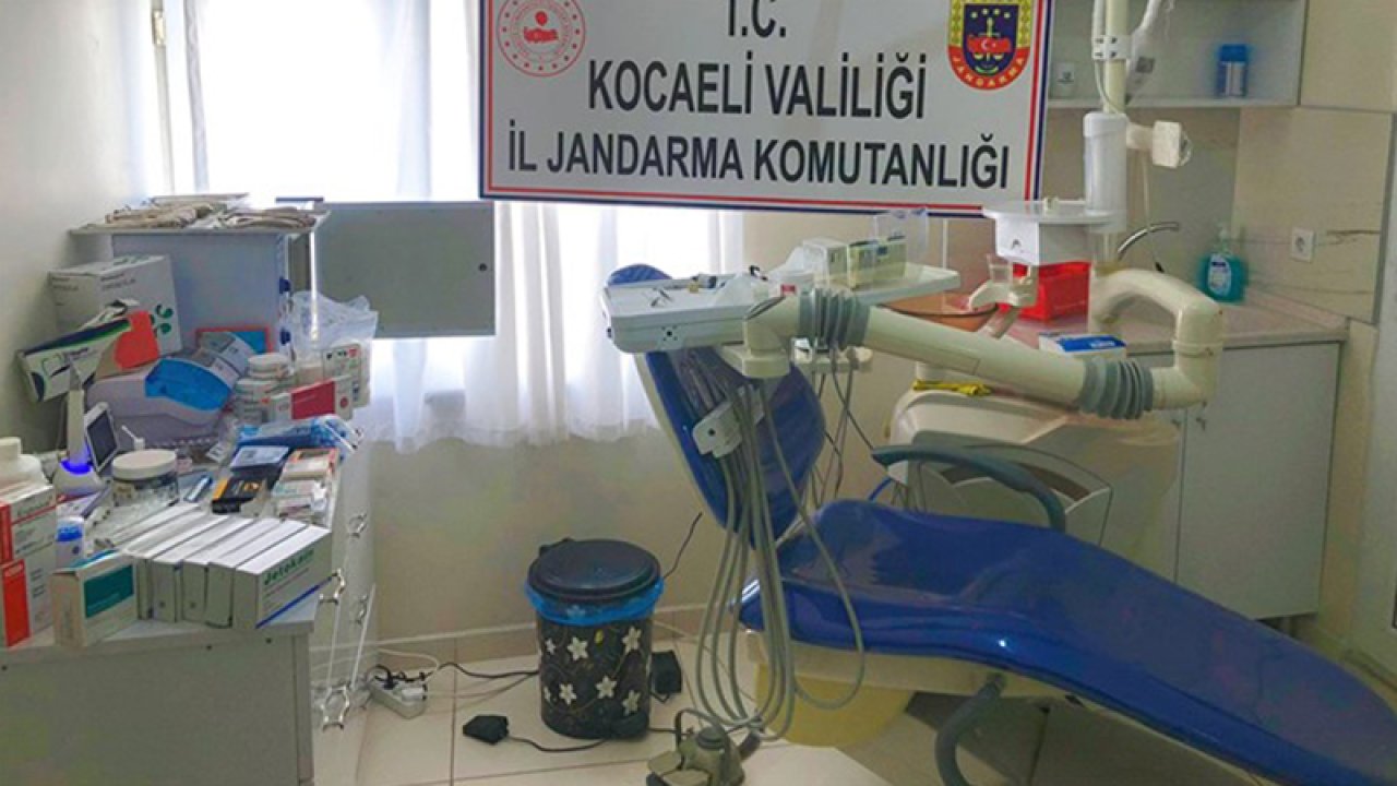 Kocaeli'de sahte diş hekimi operasyonu: Suriyelileri muayene eden Filistinli sahte diş hekimi yakalandı