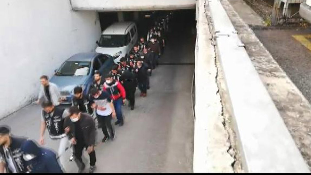 Maltepe'deki 'rüşvet' operasyonunda gözaltına alınanlar adliyede